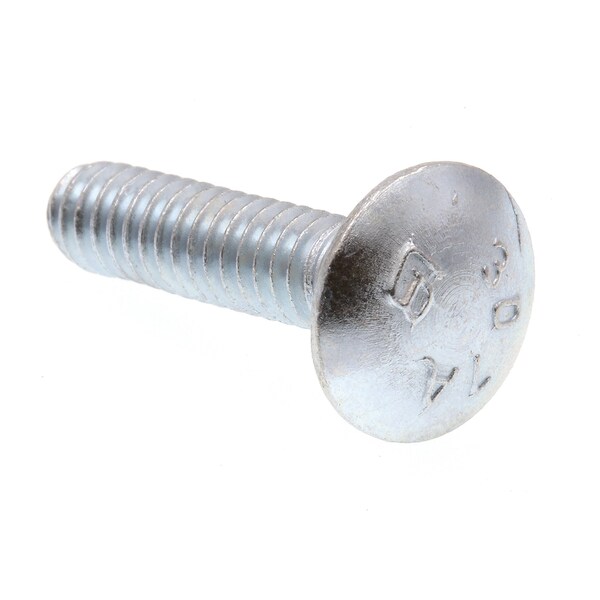Prime-Line Carriage Bolts, 1/4 in.-20 X 1 in., A307 Grade A Zinc Plated Steel (100 Pack) 9062146 - main